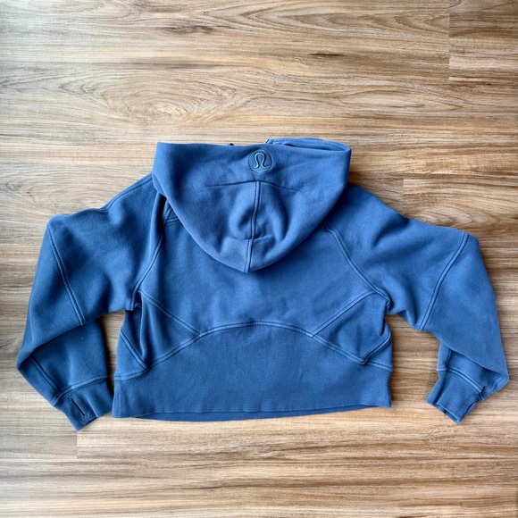 NWOT Lululemon Scuba Oversized Half-Zip Hoodie (blue size XS/S) - Picture 2 of 7